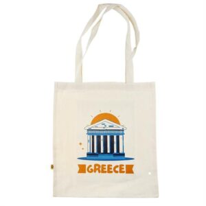 Υφασμάτινη Τσάντα Αγοράς Greece 35x40cm