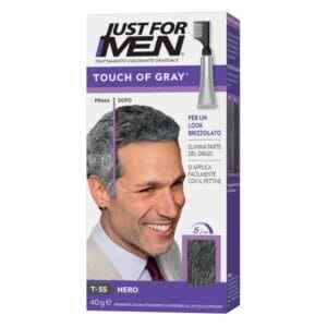 Just for Men touch of gray T55 μαύρο για μια γκρίζα εμφάνιση 40gr