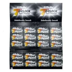 100 ξυριστικές λεπίδες Gillette 7 O clock Super Platinum