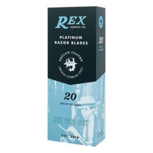 100 λεπίδες ξυραφιού πλατίνας Rex