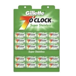100 Ξυριστικές Λεπίδες Gillette 7 O clock Green