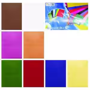 Φύλλα Βελουτέ σετ=10 Χρώματα JustNote 381973