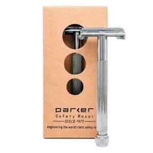 29L-rasoio-sicurezza-farfalla-aperta-parker - Travellers Shop