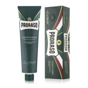 Proraso σαπούνι ξυρίσματος πράσινο σε σωληνάριο για όλα τα γένια 150ml