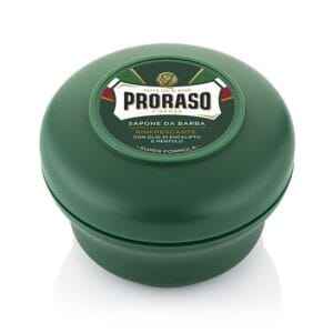Proraso σαπούνι ξυρίσματος πράσινο σε μπολ για όλα τα γένια 150ml
