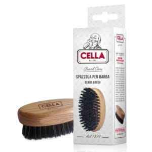 Boar and Nylon Brush Cell for Beard Cella Milano