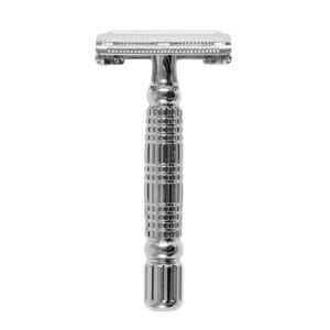 Ξυριστική μηχανή ασφαλείας Rockwell R1 Λευκό Χρώμιο