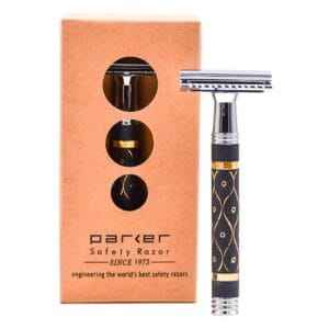 Parker safety razor 65R with closed guard