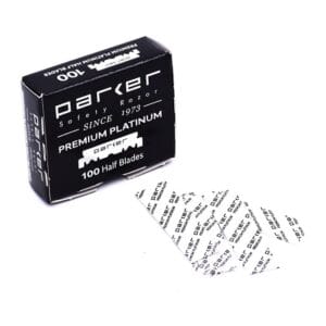 100 λεπίδες ξυρίσματος μονής άκρης Parker Premium Platinum