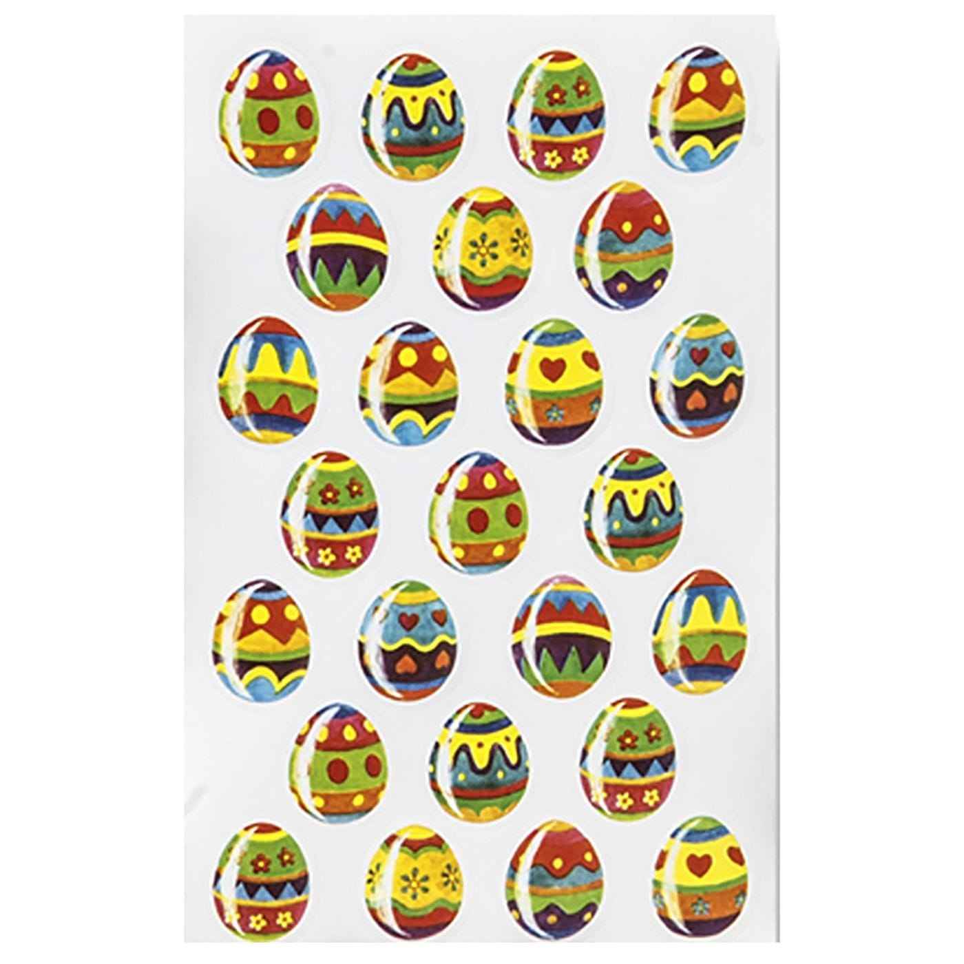 Easter Sticker set=3pcs Size=13x8cm Bunny's 93216