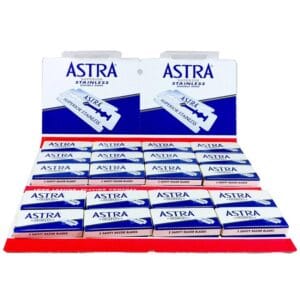 100 λεπίδες ξυρίσματος Astra Blue Superior από ανοξείδωτο ατσάλι