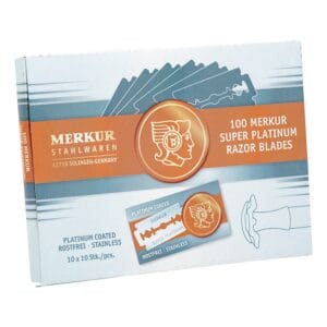 100 ξυριστικές λεπίδες διπλής άκρης Merkur Super Platinum
