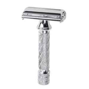 Parker safety razor 87r short handle butterfly open