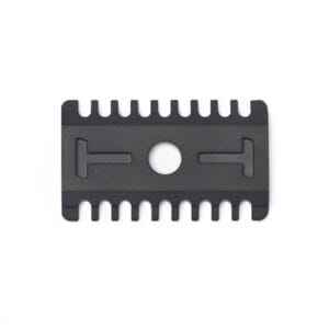 Tatara πλάκα ξυριστικής μηχανής ασφαλείας ανοιχτής χτένας Masamune nodachi μαύρη