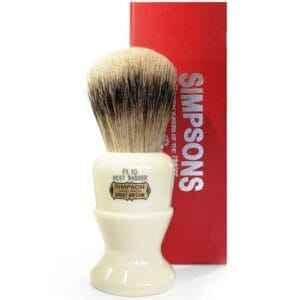 Simpsons shaving brush polo pl10 best badger