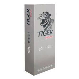 100 λεπίδες ξυραφιού Tiger Platinum