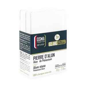 Osma allume di rocca cristallo puro in cofanetto 100gr