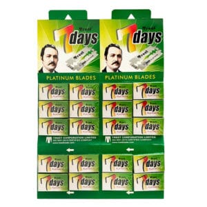 100 λεπίδες ξυραφιού Treet 7 ημέρες