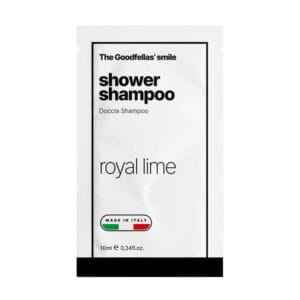 The Goodfellas' smile sample shower shampoo Royal Lime 10ml