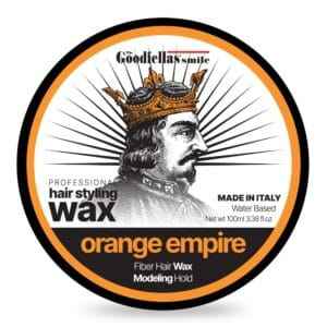 The Goodfellas' smile hair wax fiber Orange Empire 100ml