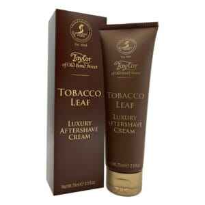 Taylor Of Old Bond Street aftershave cream Tobacco Leaf 75ml