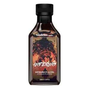 The Goodfellas' smile aftershave fluid Inferno zero alcohol 100ml