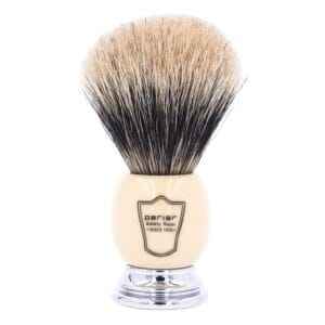Parker shaving brush pure badger ivory handle