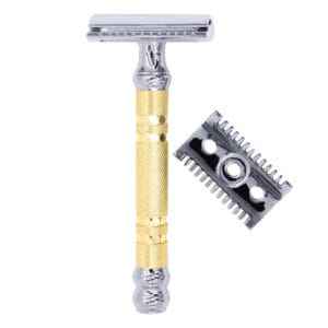 Parker safety razor 69cr convertibile closed and open comb