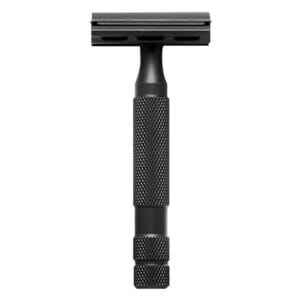 Ξυριστική μηχανή ασφαλείας Rockwell 6S μαύρη από ανοξείδωτο ατσάλι