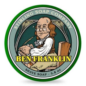 Κρέμα ξυρίσματος Stirling Soap Company Ben Franklin 170ml