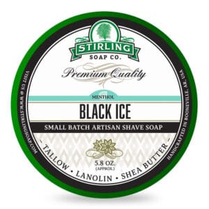 Κρέμα ξυρίσματος Stirling Soap Company μαύρος πάγος 170ml