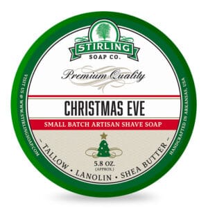 Κρέμα ξυρίσματος Stirling Soap Company για την παραμονή των Χριστουγέννων 170ml
