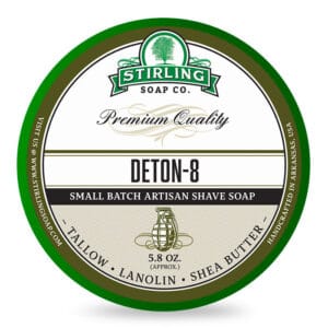 Κρέμα ξυρίσματος Stirling Soap Company deton-8 170ml