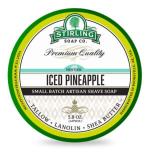 Κρέμα ξυρίσματος Stirling Soap Company με παγωμένο ανανά 170ml