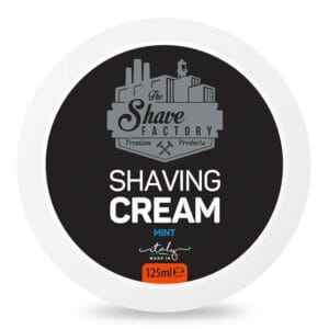 The Shave Factory σαπούνι ξυρίσματος Mint 125ml