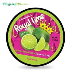 The Goodfellas' smile shaving cream Royal Lime formula AJ-1 100ml