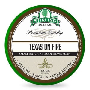 Κρέμα ξυρίσματος Stirling Soap Company Texas on Fire 170ml