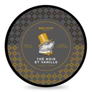 Noble Otter shaving soap Thé Noir et Vanille 118ml