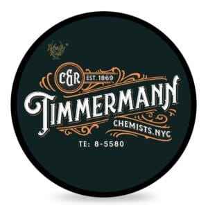 Wholly Kaw sapone da barba Timmermann Black 114gr