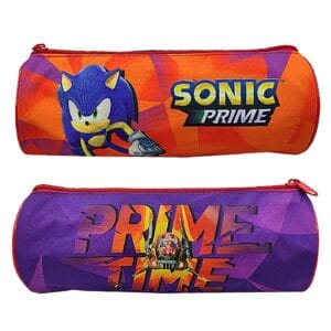 Κασετίνα Βαρελάκι Sonic 23x8cm Sonic
