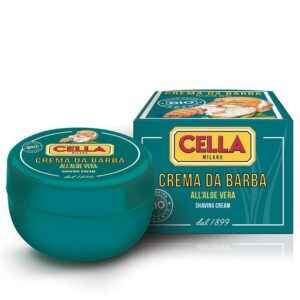 Cella Bio Aloe Vera Shaving Soap in Bowl 150ml