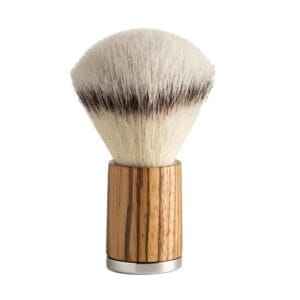 Mondial πινέλο ξυρίσματος Συνθετικό Mythos Zebrano Ecosilvertip