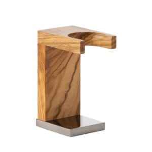 Mondial στήριγμα πινέλου ξυρίσματος Thor από ξύλο ελιάς