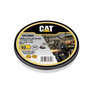 CAT Τροχός κοπής inox 125x1mm σε μεταλικό κουτί DA10902 (τιμή/τεμ)
