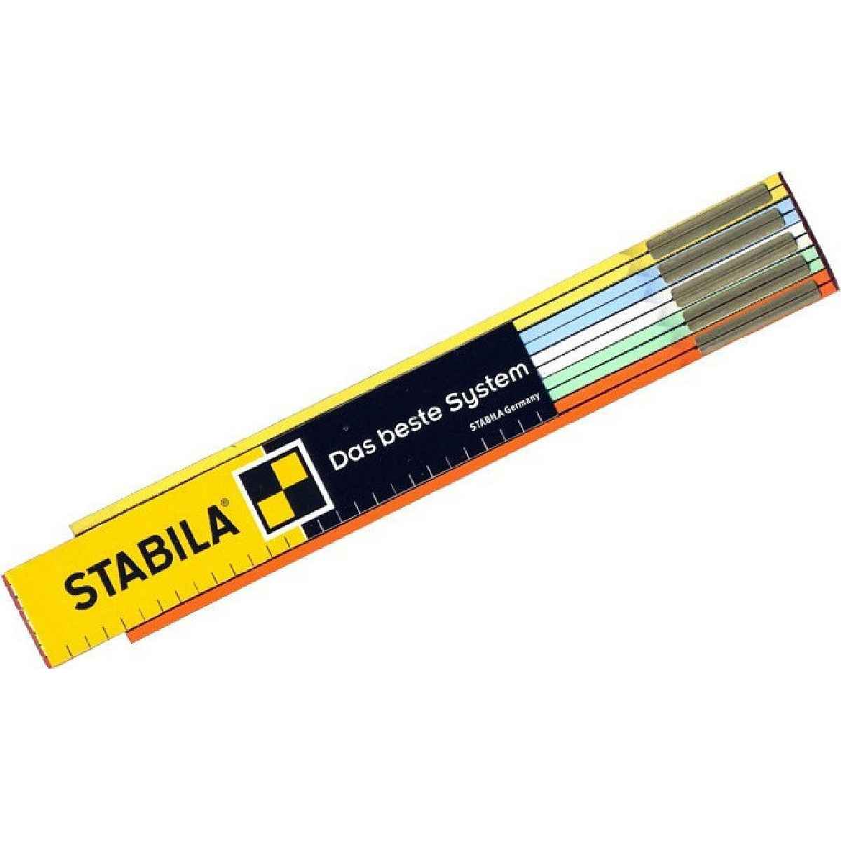 Stabila wooden folding colorful measures 2M - Image 2