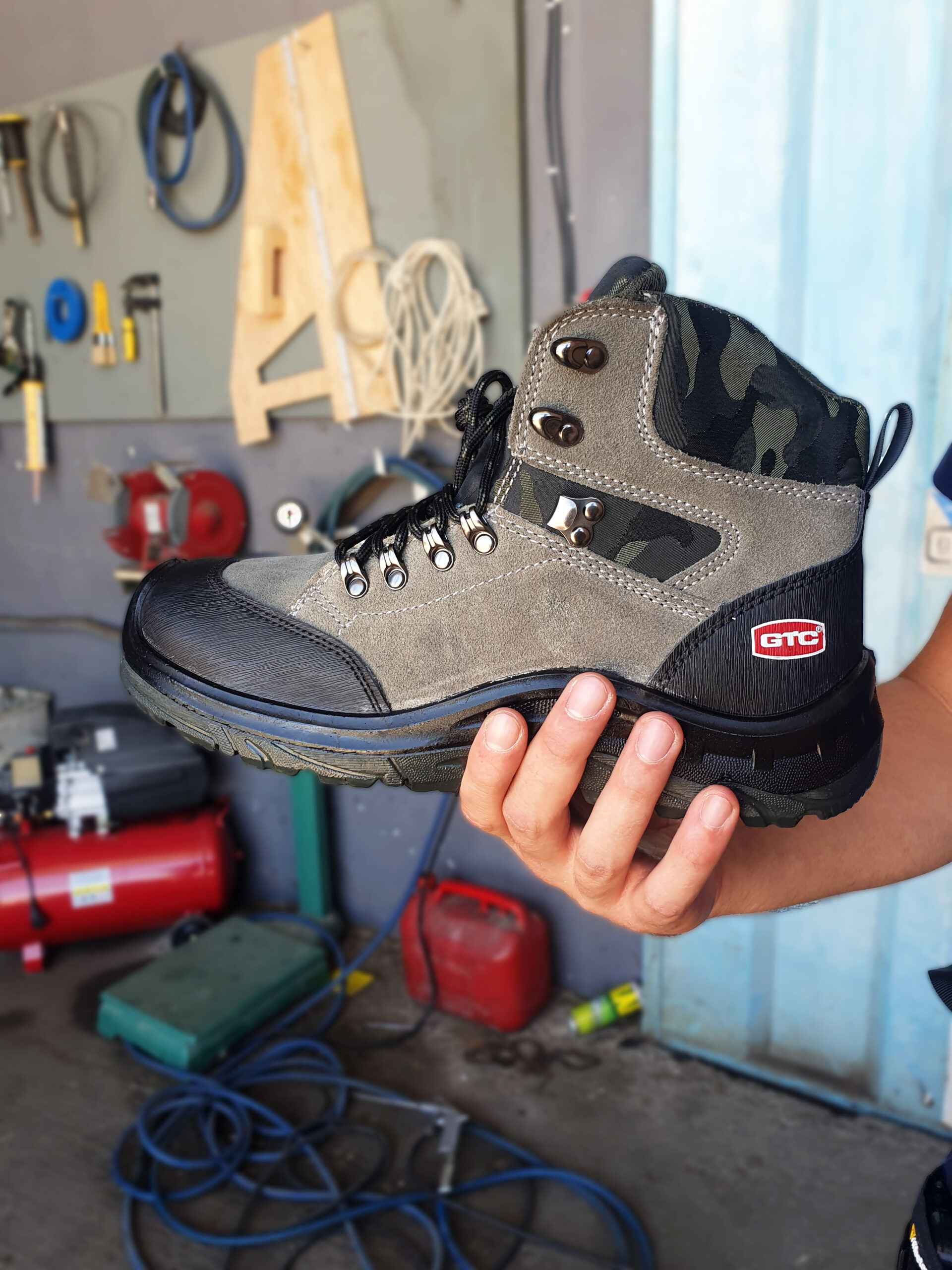 Agro N-39 01 SRC khaki work boot - Image 2