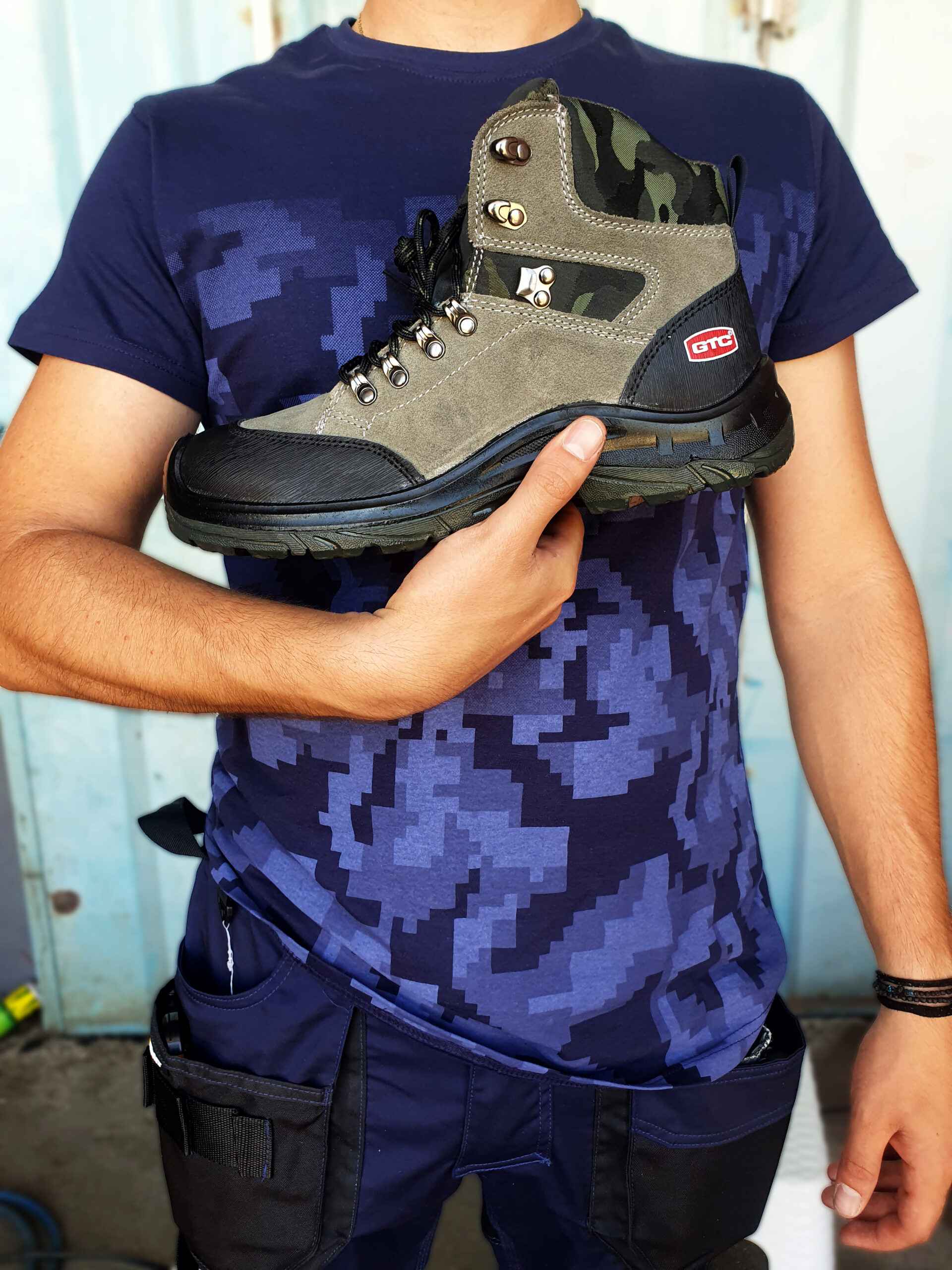 Agro N-39 01 SRC khaki work boot - Image 3