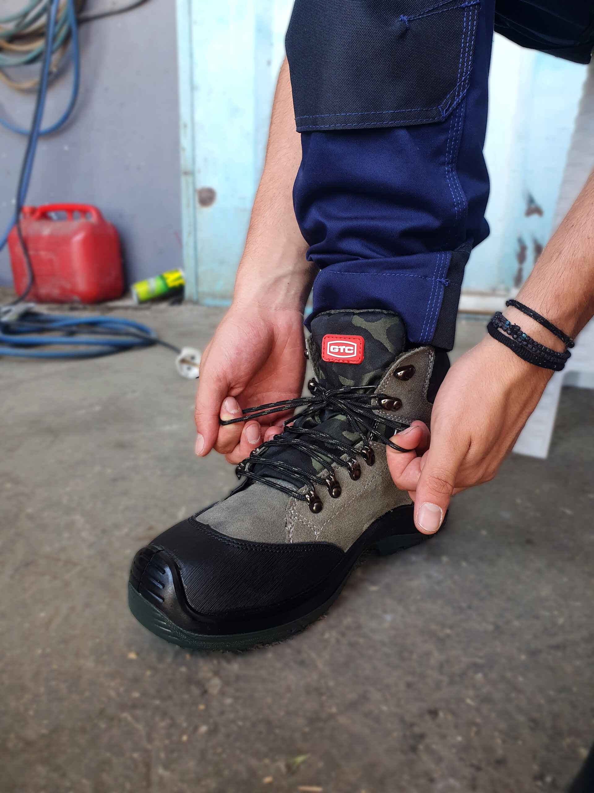 Agro N-39 01 SRC khaki work boot - Image 4