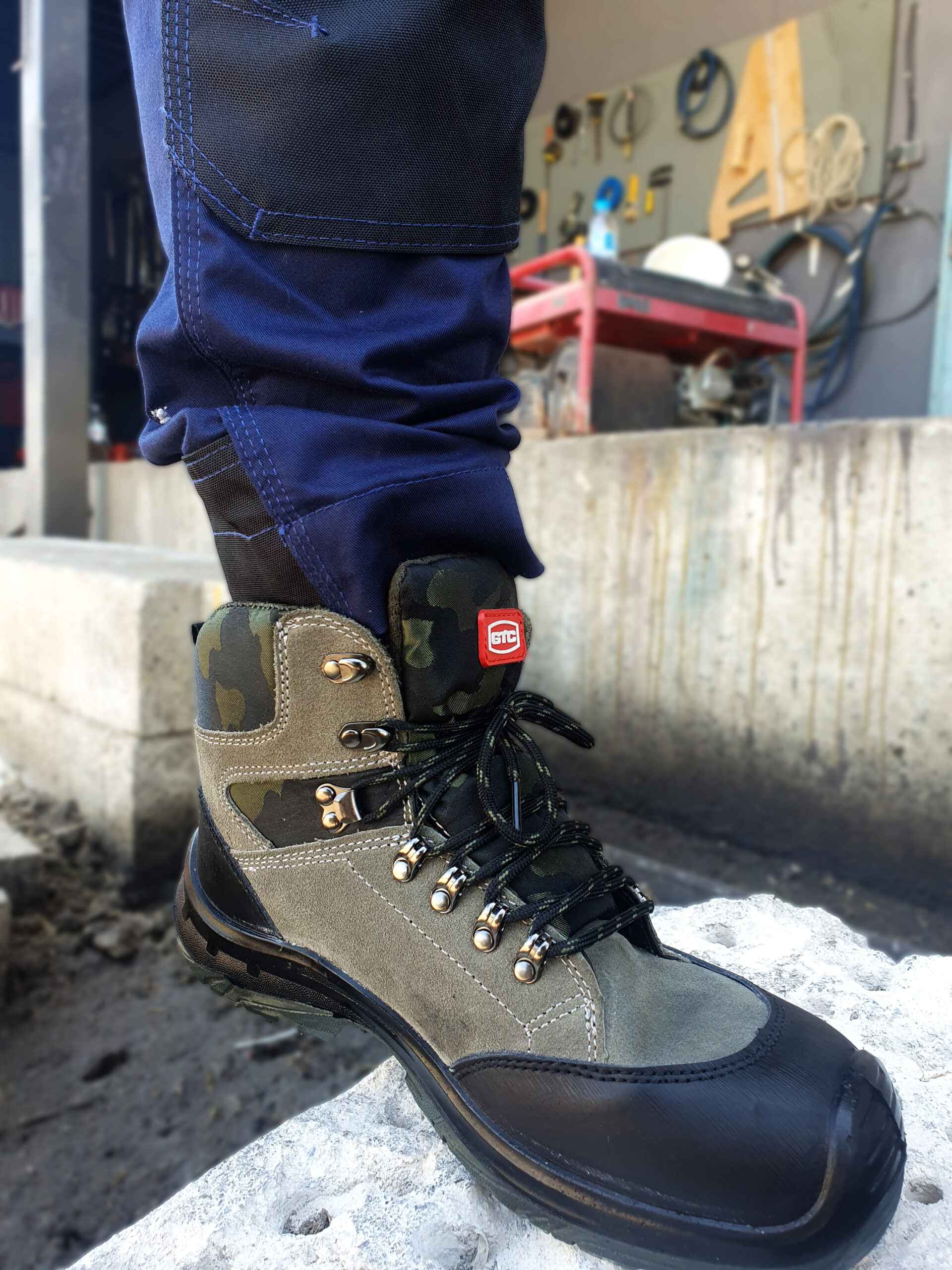 Agro N-39 01 SRC khaki work boot - Image 6