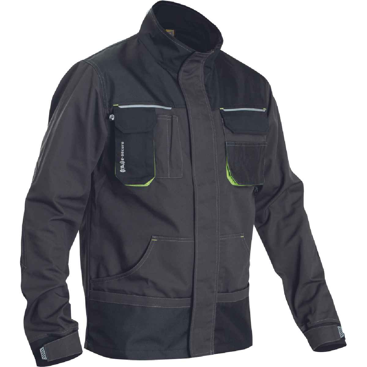 ΜΠΟΥΦΑΝ ΕΡΓΑΣΙΑΣ GREENDALE ΑΝΘΡΑΚΙ/ΛΑΙΜ 65%poly-35%cott, 270 g/m² No 54/L - Image 6